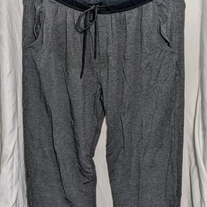 Jambys long lounge sleep pajama wear pants size S grey